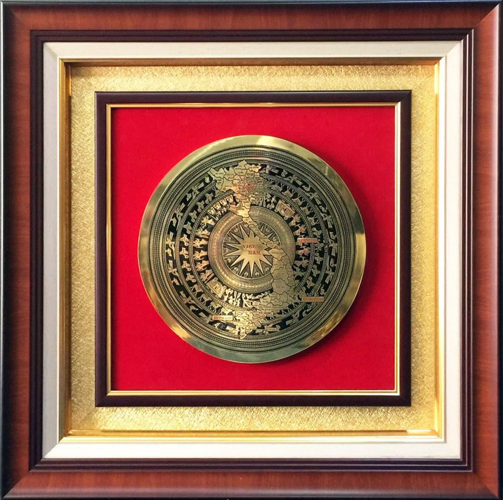 Mặt trống đồng (40×40 cm)