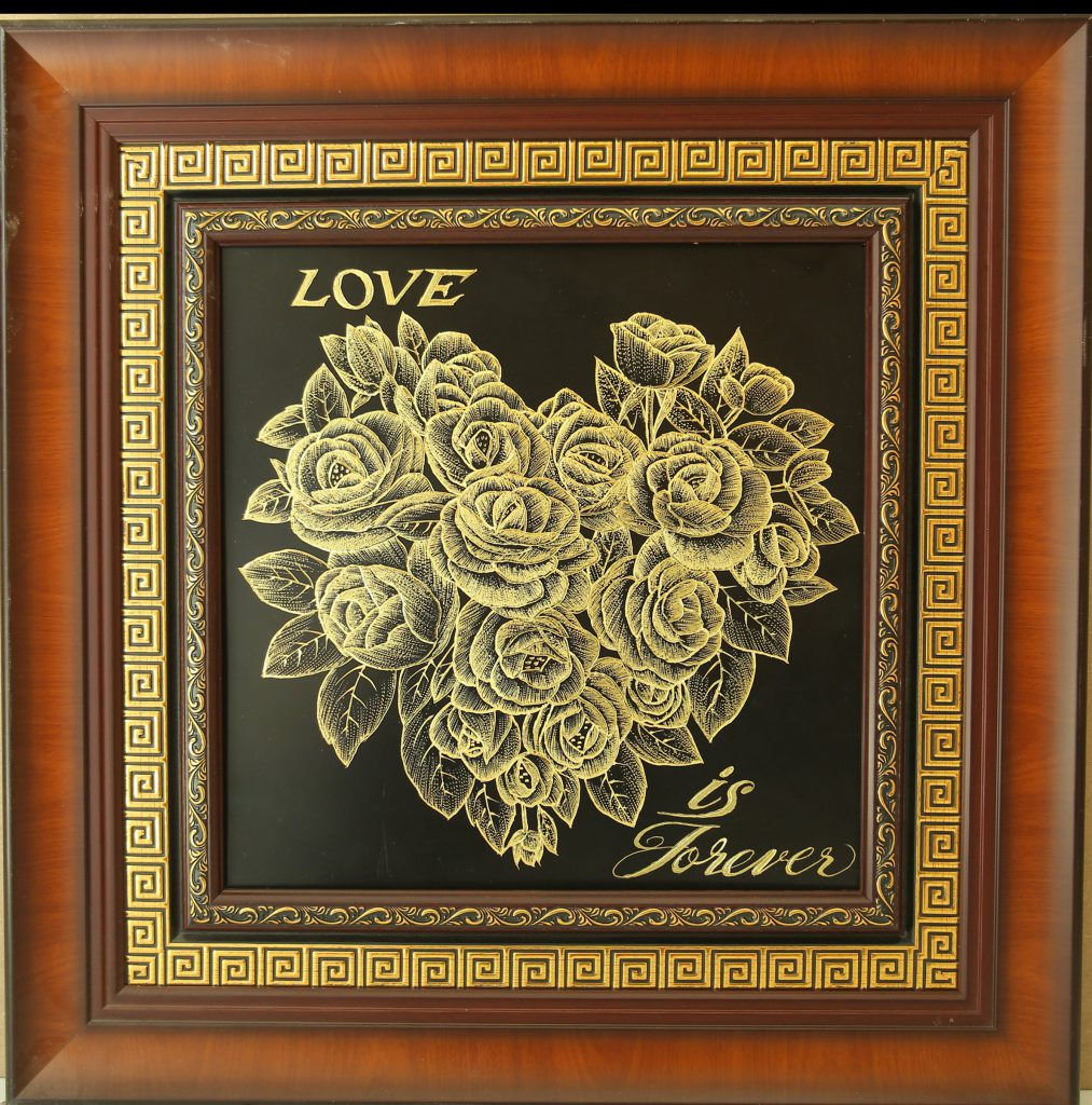 Love is forever (54x54cm)