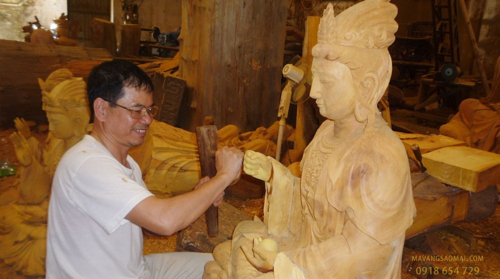 Làng điêu khắc gỗ Dư Dụ - Nơi lưu giữ tinh hoa điêu khắc khắc gỗ