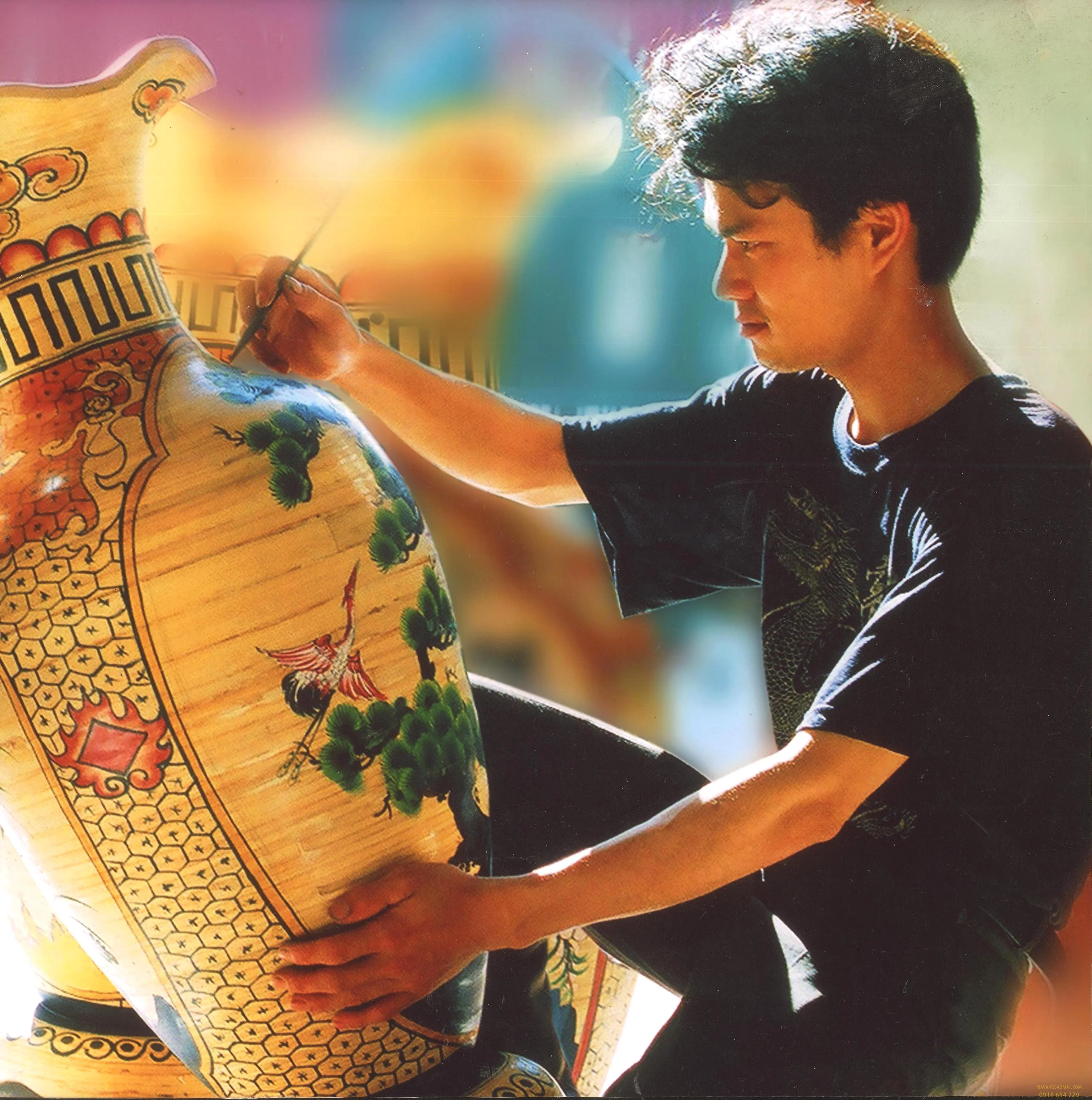 Làng nghề sơn mài truyền thống Cát Đằng - Cái nôi của sơn mài Việt Nam