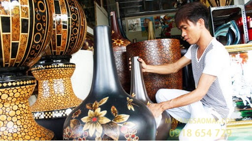 Làng nghề sơn mài truyền thống Cát Đằng - Cái nôi của sơn mài Việt Nam