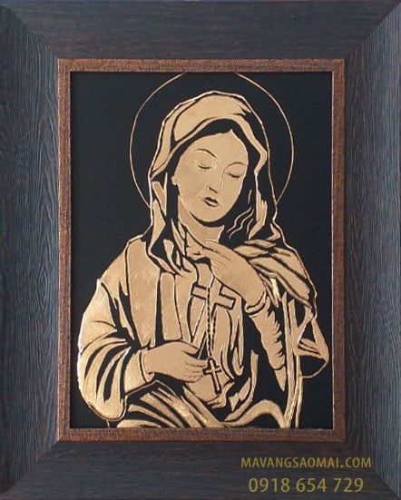 Đức Mẹ (48×58 cm)