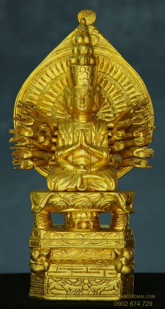 Tượng Phật Thiên thủ Thiên nhãn (33 cm)