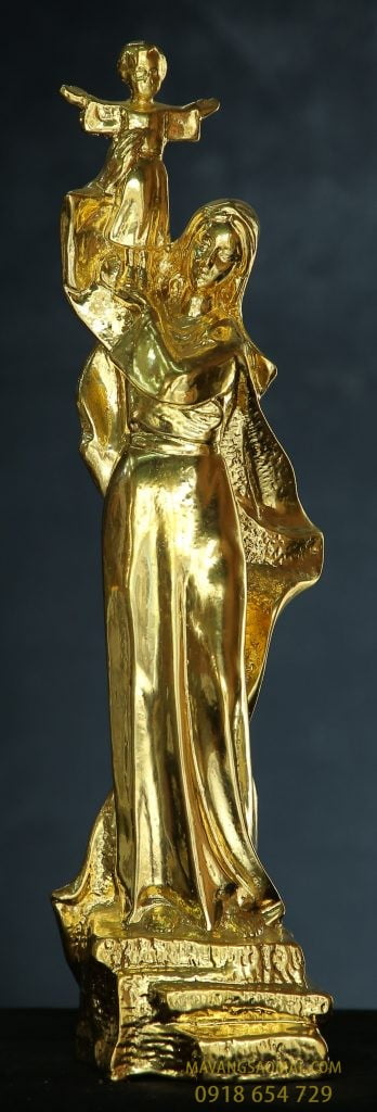 Tượng Đức Mẹ Bãi dâu (43 cm)