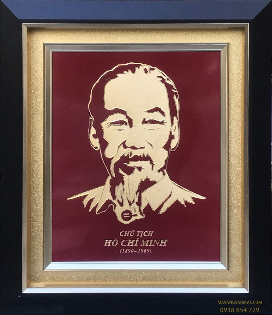 Chủ tịch Hồ Chí Minh (52×62 cm)