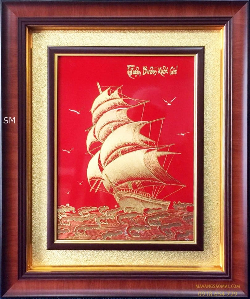 Thuận buồm xuôi gió (51×61 cm)