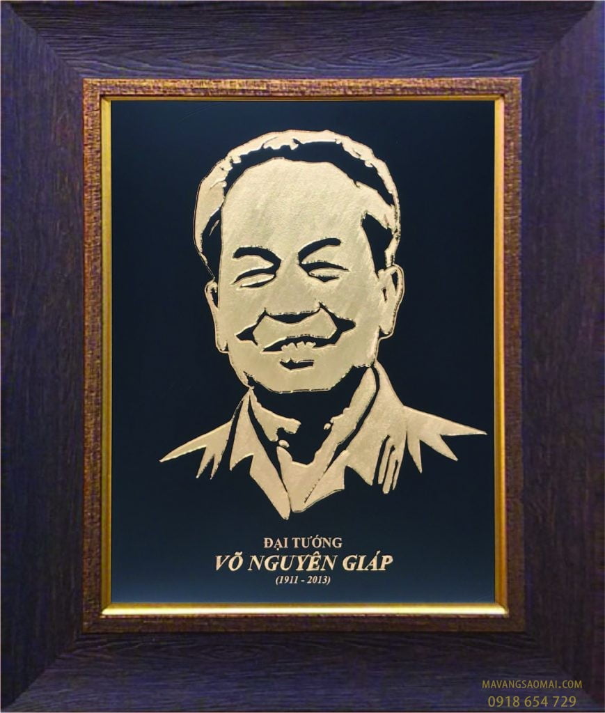 Đại tướng Võ Nguyên Giáp (48×58 cm)