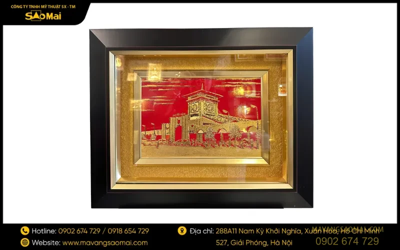 Tranh Chợ Bến Thành