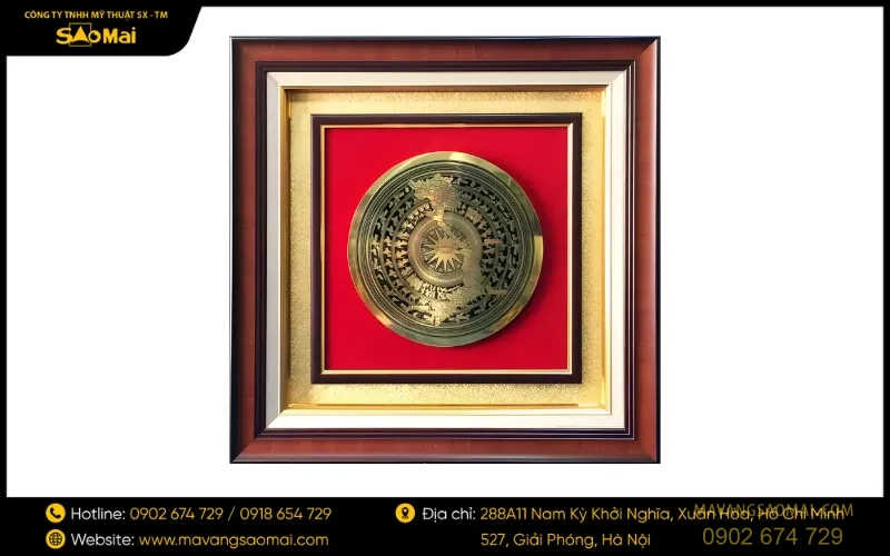 Tranh Mặt trống đồng