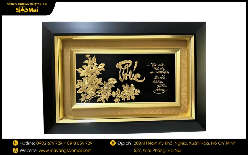 Ý nghĩa chữ Phúc trong phong thủy