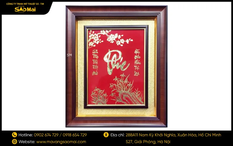 Ý nghĩa tranh chữ Phúc