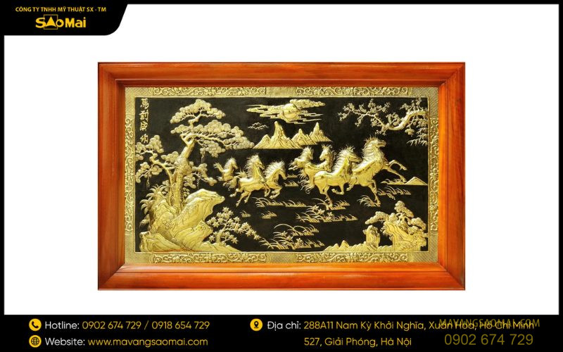 Tranh Mã đáo thành công hợp mệnh nào, tuổi nào?