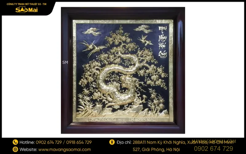 Ý nghĩa tranh mai vàng