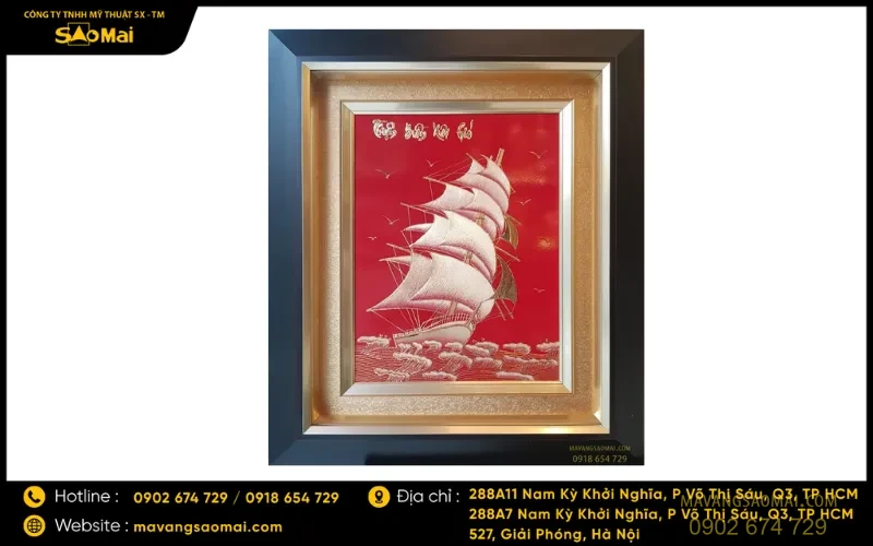 Tranh Thuận buồm xuôi gió hợp mệnh nào, tuổi nào?